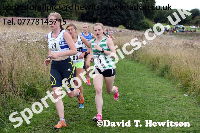 Senior womens Sunderland Harriers Open Cross Country. Photo: David T. Hewitson/Sports for All Pics